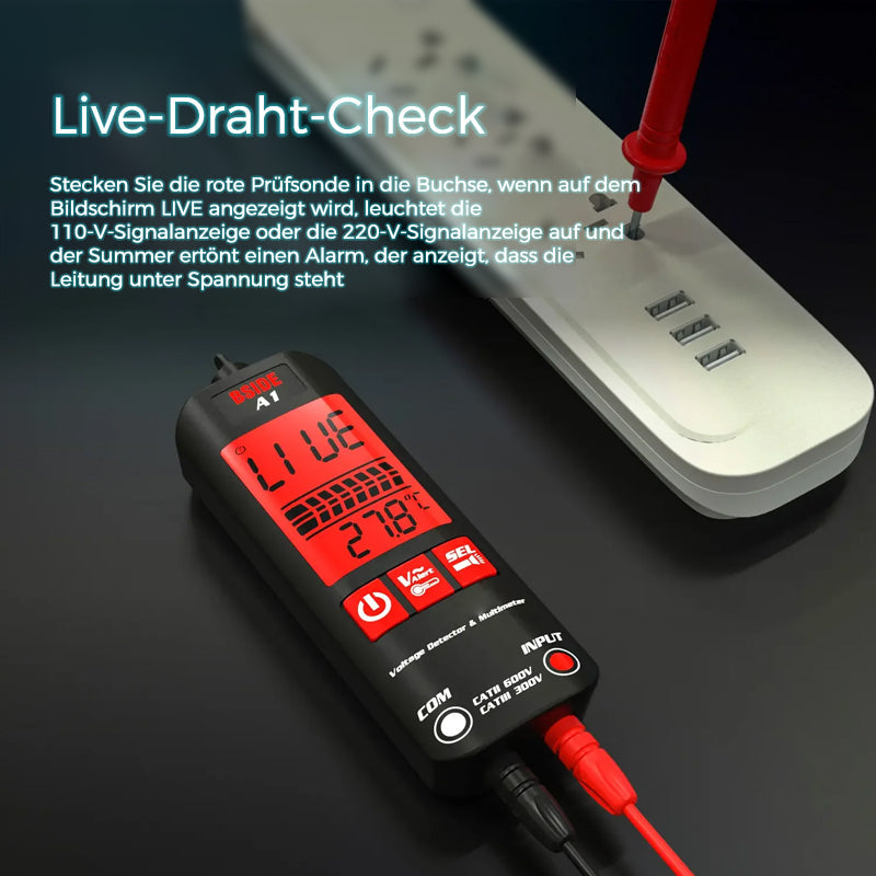 Gluschwein - A1 Vollautomatisches Anti-Burn Intelligentes Digitalmultimeter