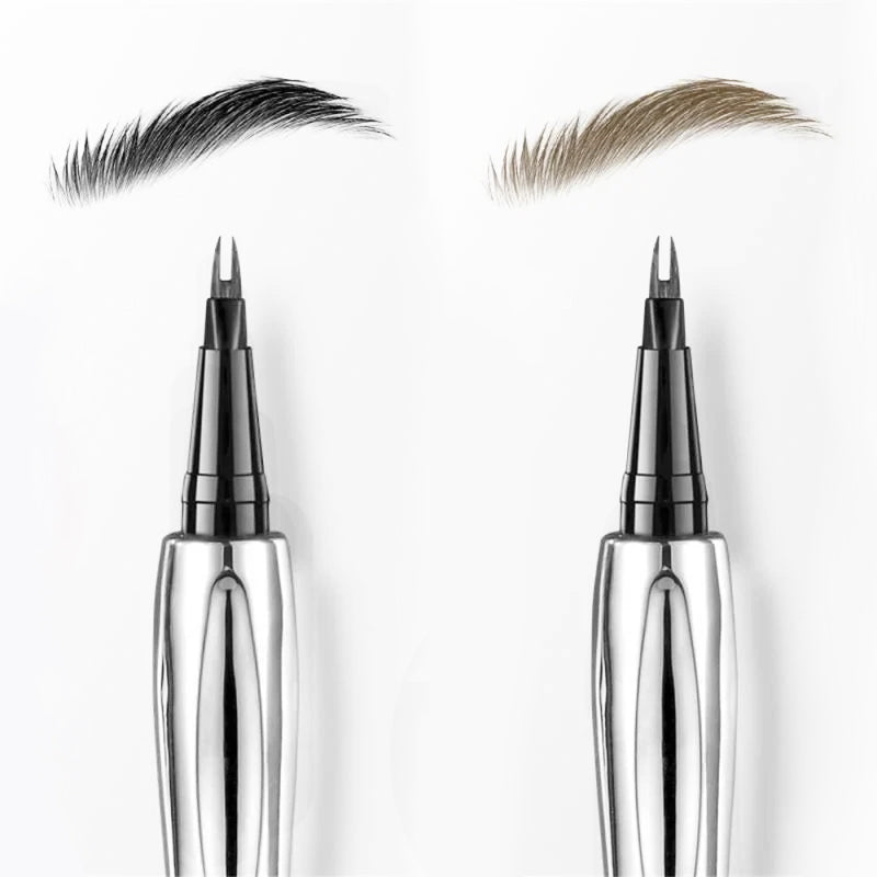 Crayon à sourcils longue tenue et waterproof avec une pointe micro fourchue