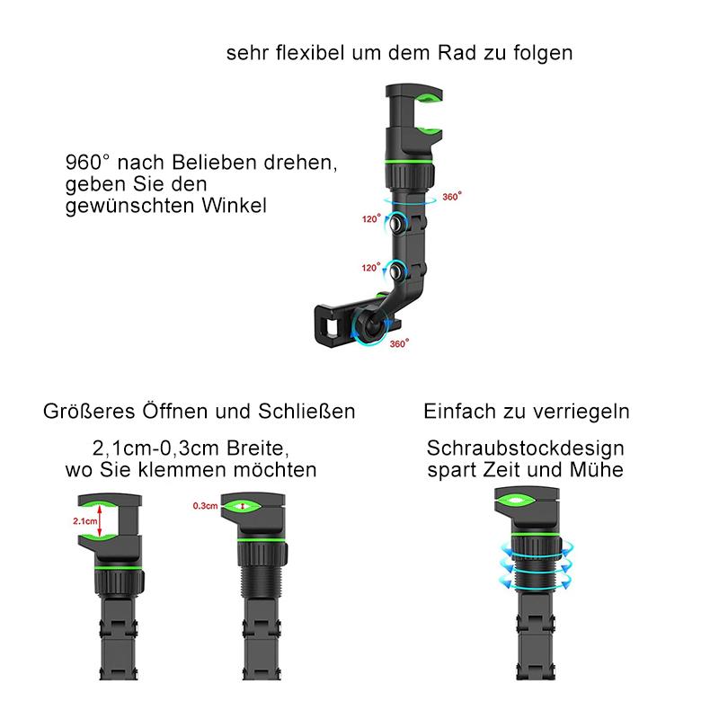 Gluschwein - Multifunktionale Rückspiegel-Handyhalterung