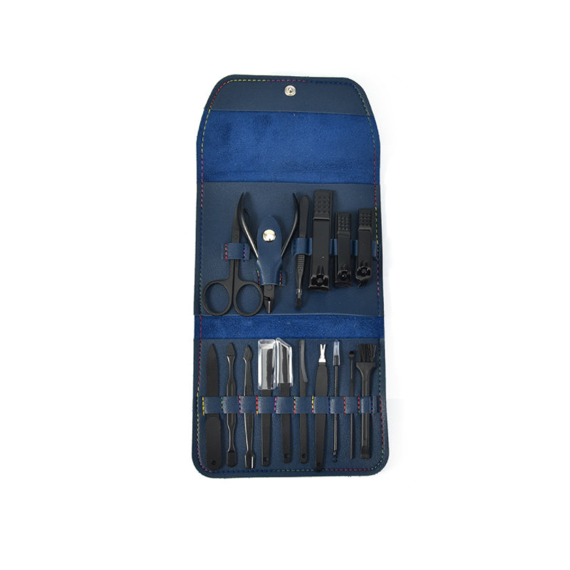 Gluschwein - 16-teiliges Nagelknipser-Set blau