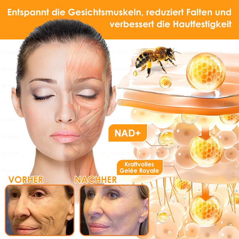 HealSkin – Straffende Anti-Aging-Creme mit Bienengift-Peptiden [1 + 1 Gratis]