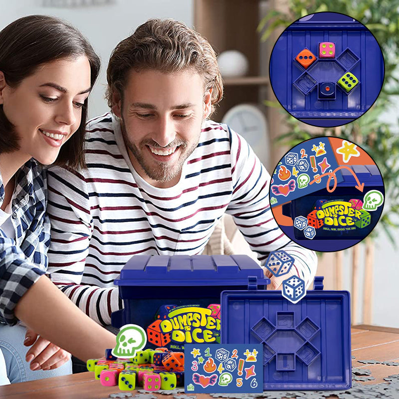 Dumpster Dice - Schnelles Familienspiel mit Würfeln