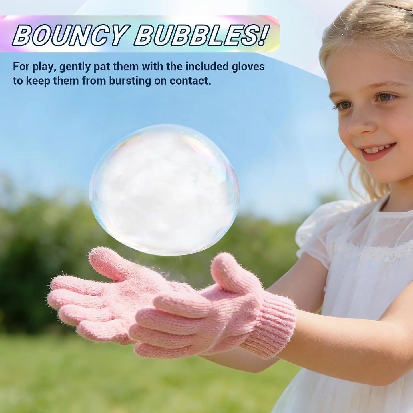 Gluschwein - Bubble Wand - Nebelgefüllte Blasen mit Licht und Musik