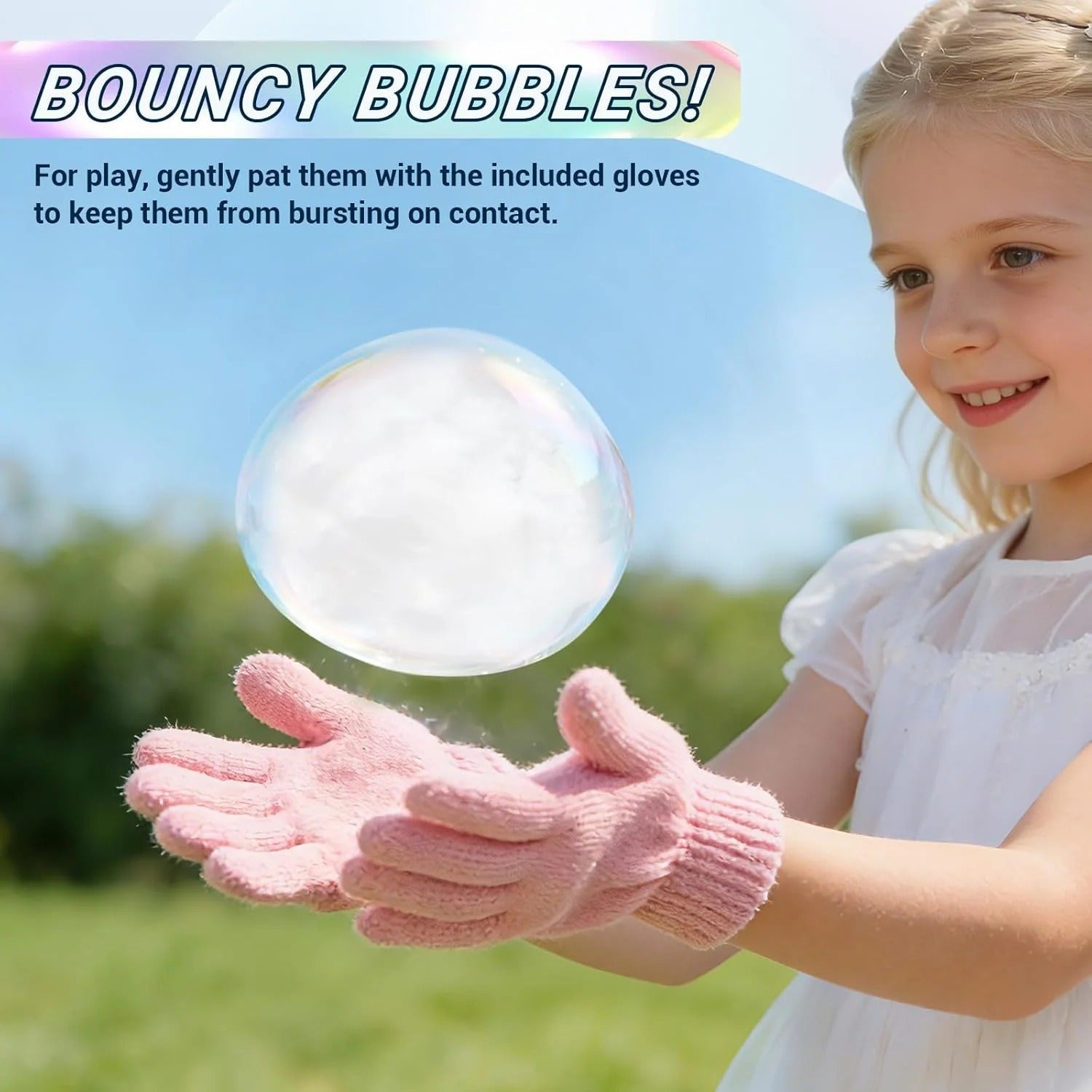 Gluschwein - Bubble Wand - Nebelgefüllte Blasen mit Licht und Musik