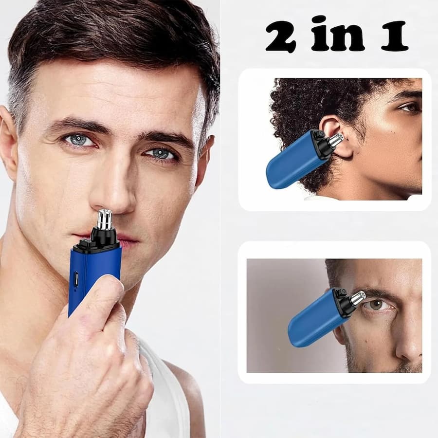 Gluschwein - PocketTrimmer - Sanfter und sicherer Nasenhaarschneider
