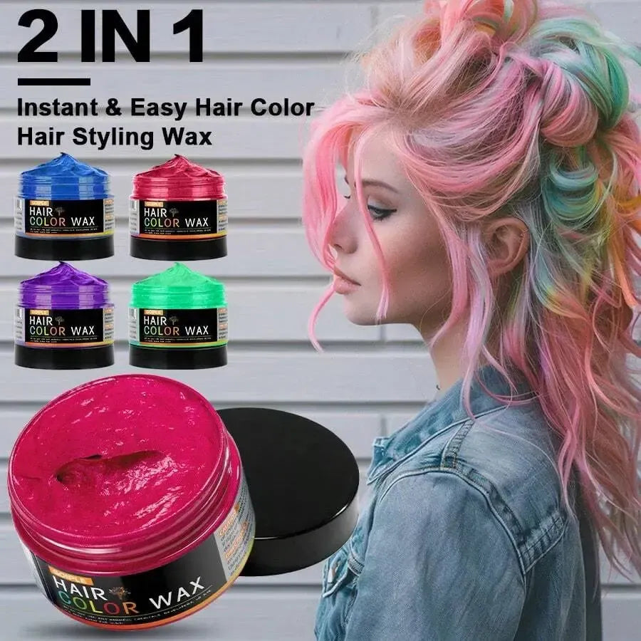 ColorWax - Haarstyling-Farbwachs — Für mutige, trendige Looks ohne Haar­schädigung