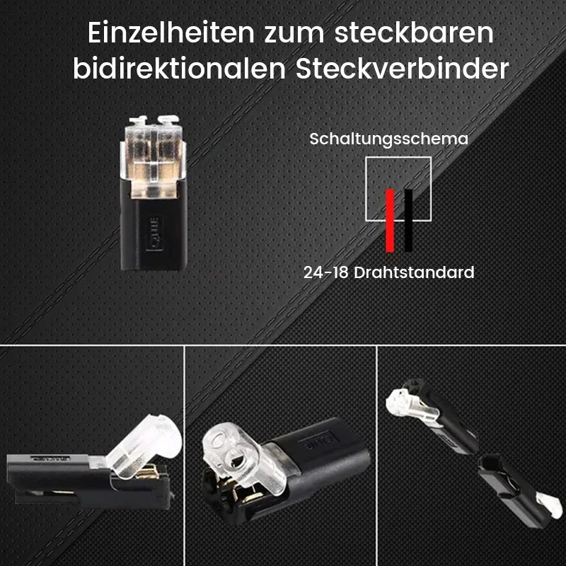 Gluschwein - Praktischer schneller Kabelstecker