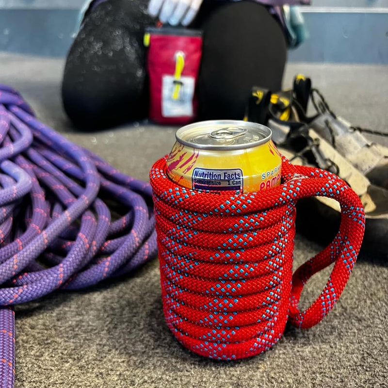 Gluschwein - Climbing rope drink can holder