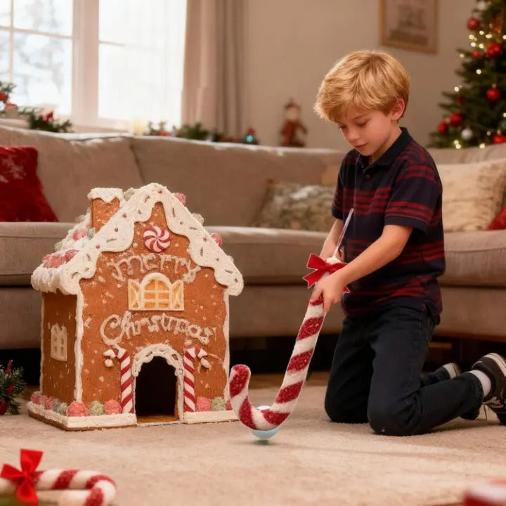 ChristmasHouse - Lebkuchen-Mini-Golfhaus