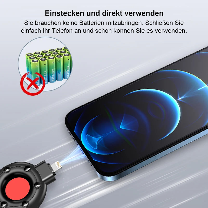 Gluschwein - Infrarot Mini AntiSpy Detektor der Spion