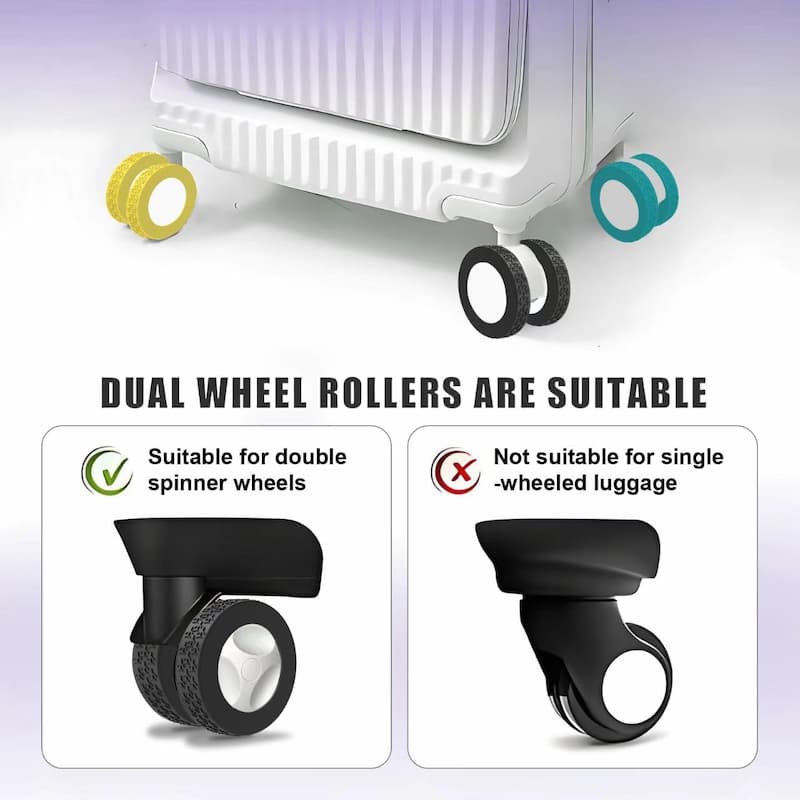 WheelRings - Radschutzüberzüge für leises und geschütztes Rollen