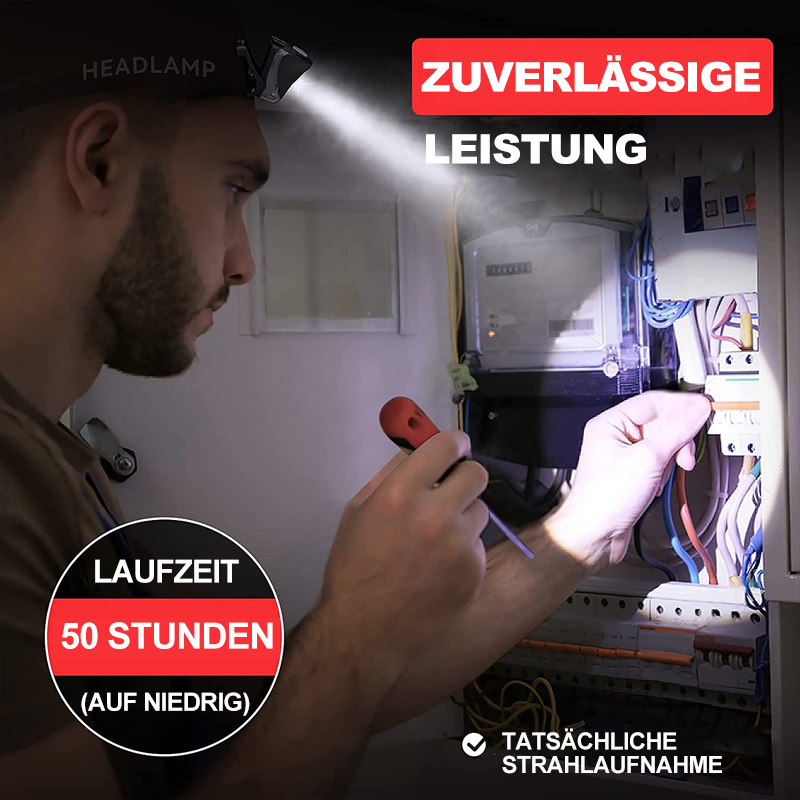 Gluschwein - Wasserdichte LED Stirnlampe