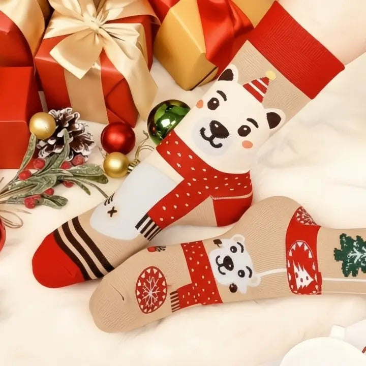 AdventSocks - 24 Tage Wohlfühl-Komfort für Ihr Zuhause: Eleganter Socken-Adventskalender Premium.