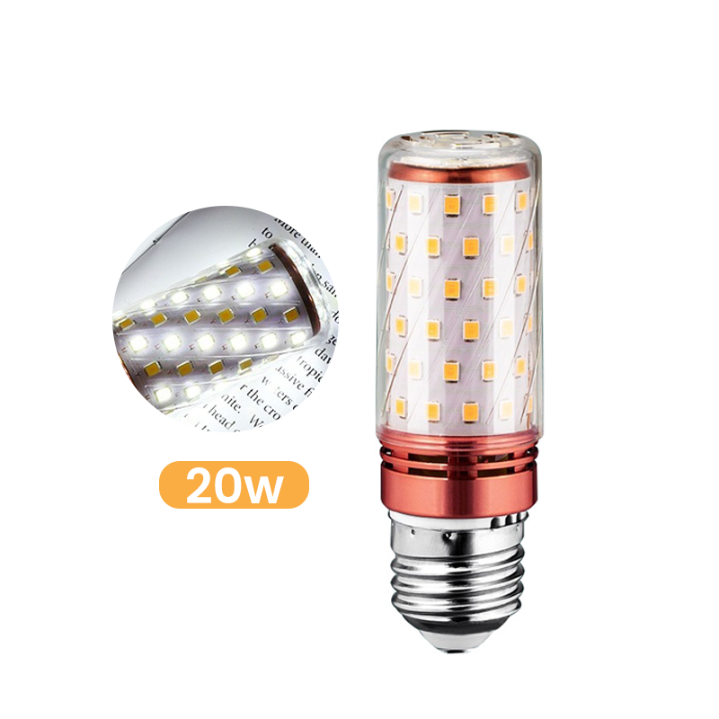 Gluschwein - Dreifarbige LED-Energiesparlampen 20w Weiß