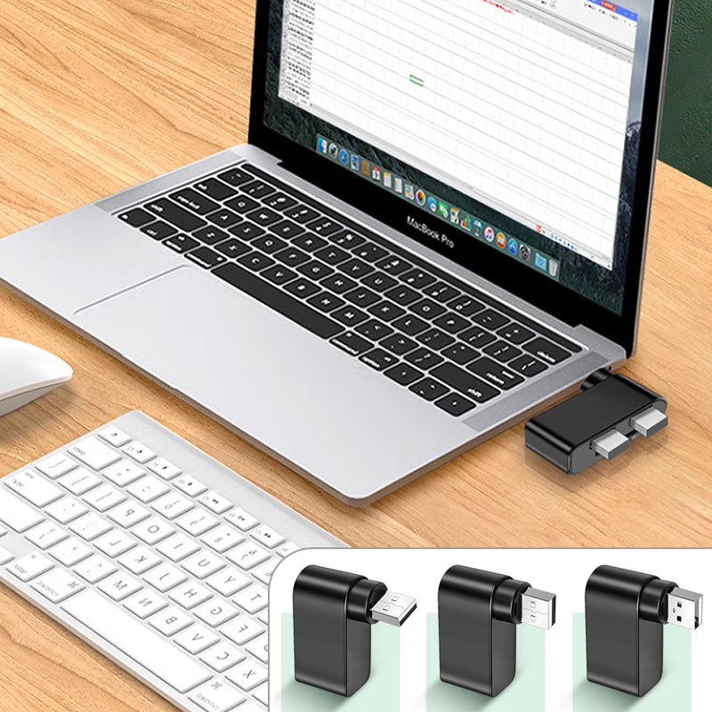 Gluschwein - 4-in-1 drehbarer USB-Hub