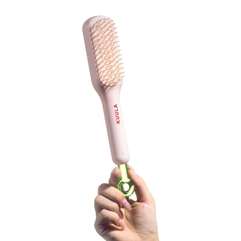 GlowComb - Peine masajeador antiestático autolimpiable [50 % de descuento]
