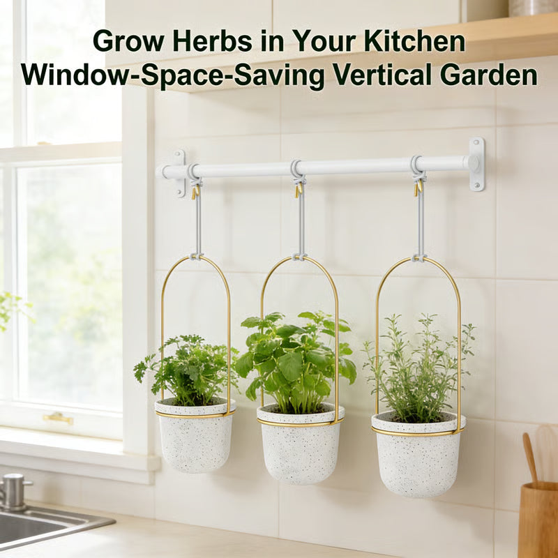 Hanging Garden - Set für vertikale Hängegärten