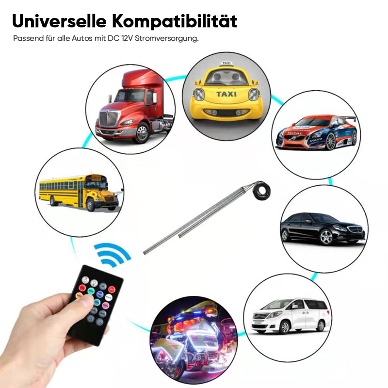 Gluschwein - Auto-Chassis-Fernbedienung bunte Umgebungslichter