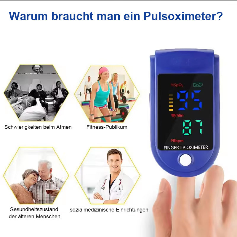 Fingerspitzen-Pulsoximeter