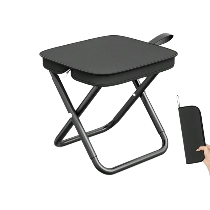 Tabouret pliant portatif