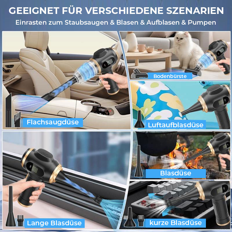 Kabelloser Handstaubsauger für das Auto