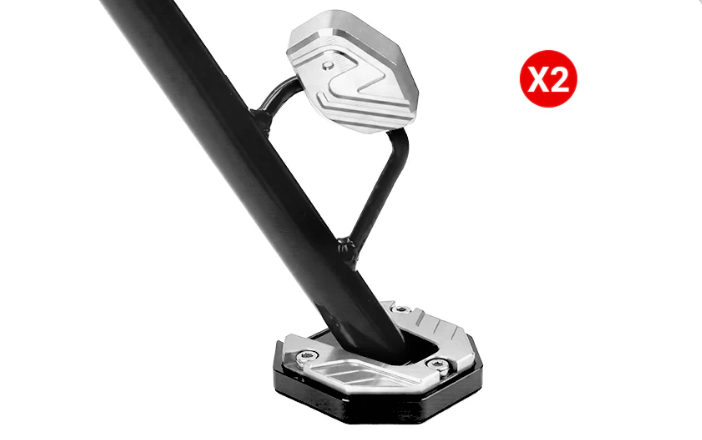 🛵 50% RABATT! 🎉 Motorrad-Ständerfuß-Verbreiterung – Mehr Stabilität, Einfache Montage & Rostfester Stahl 🔩📦