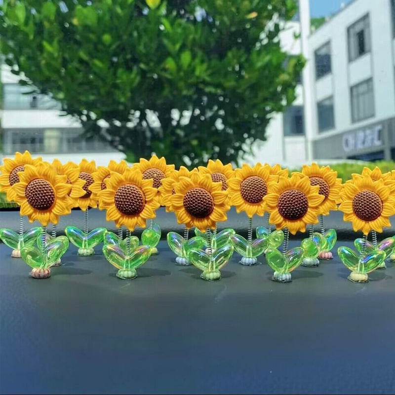 Gluschwein - Niedliches Sonnenblumen-Autoornament