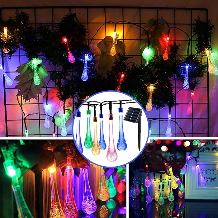 DropLights - Solar Lichterkette – Bringt Wärme und Zauber in Ihren Garten