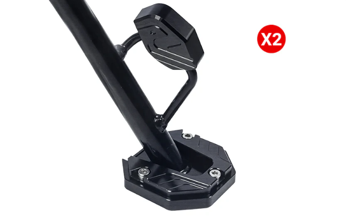 🛵 50% RABATT! 🎉 Motorrad-Ständerfuß-Verbreiterung – Mehr Stabilität, Einfache Montage & Rostfester Stahl 🔩📦