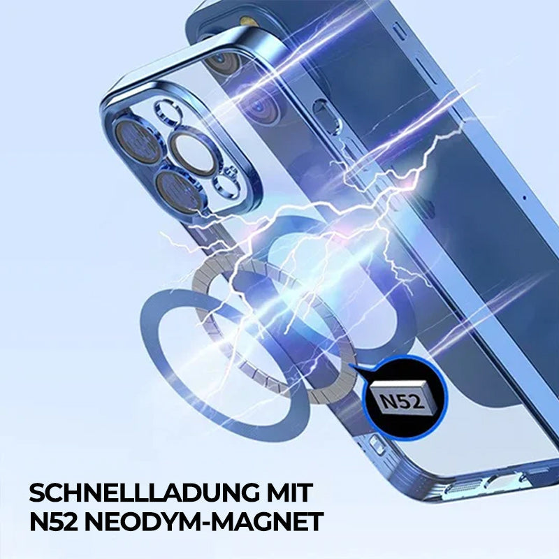 Gluschwein - Kabellose Magnetische All-Inclusive-iPhone-Hülle mit Galvanik