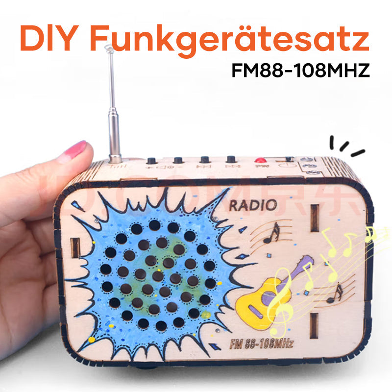 Gluschwein - Kinder-Bastelradio-Modell