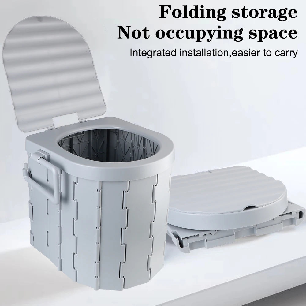 FoldToilet - Inodoro plegable portátil para viajes