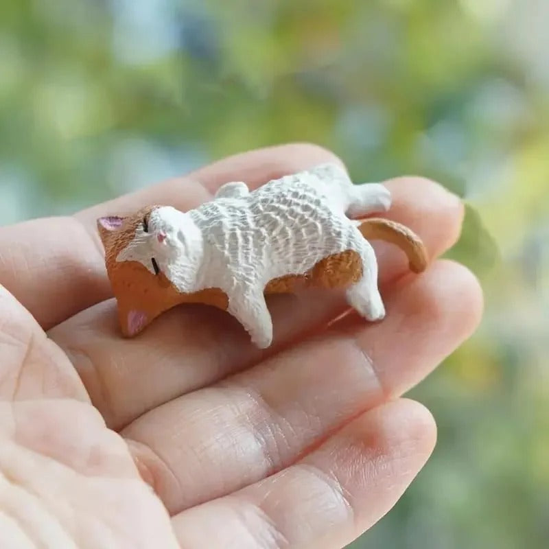Gluschwein - TinyCats - Mini-Katzen-Schreibtischfiguren-Set