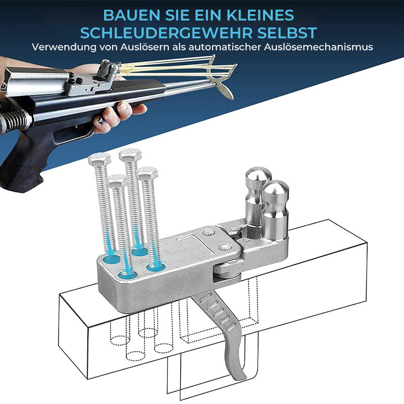 Gluschwein - Auslösevorrichtung für Schleuderstreuer aus Legierung