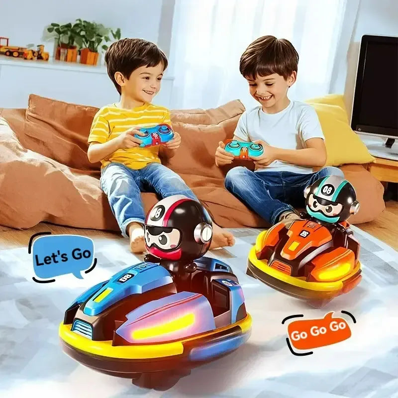 Gluschwein - Bumper Car RC - 2,4-GHz-Ferngesteuertes Autoscooter-Spiel für zwei Spieler