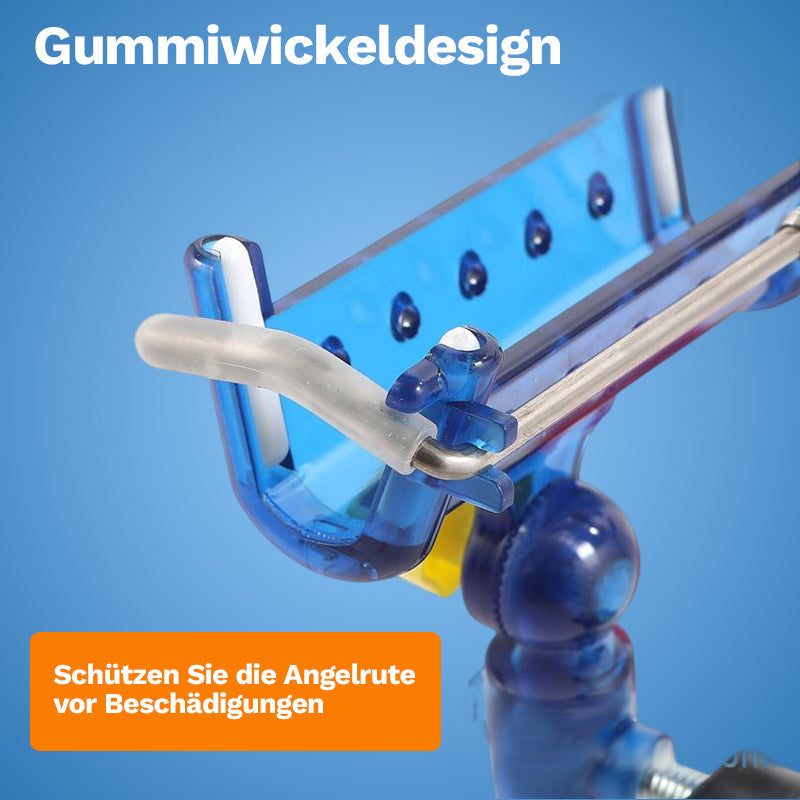 Gluschwein - Selbstsichernde Turmhalterung für Angelruten