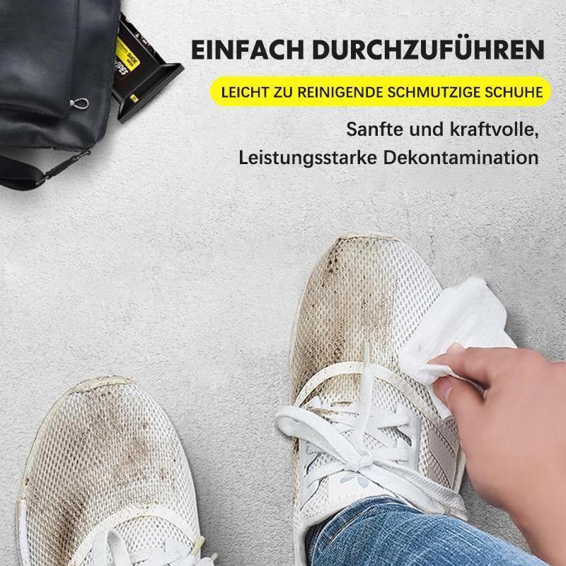 Gluschwein - Universal-Reinigungstücher speziell für Schuhe (12 Stücke)