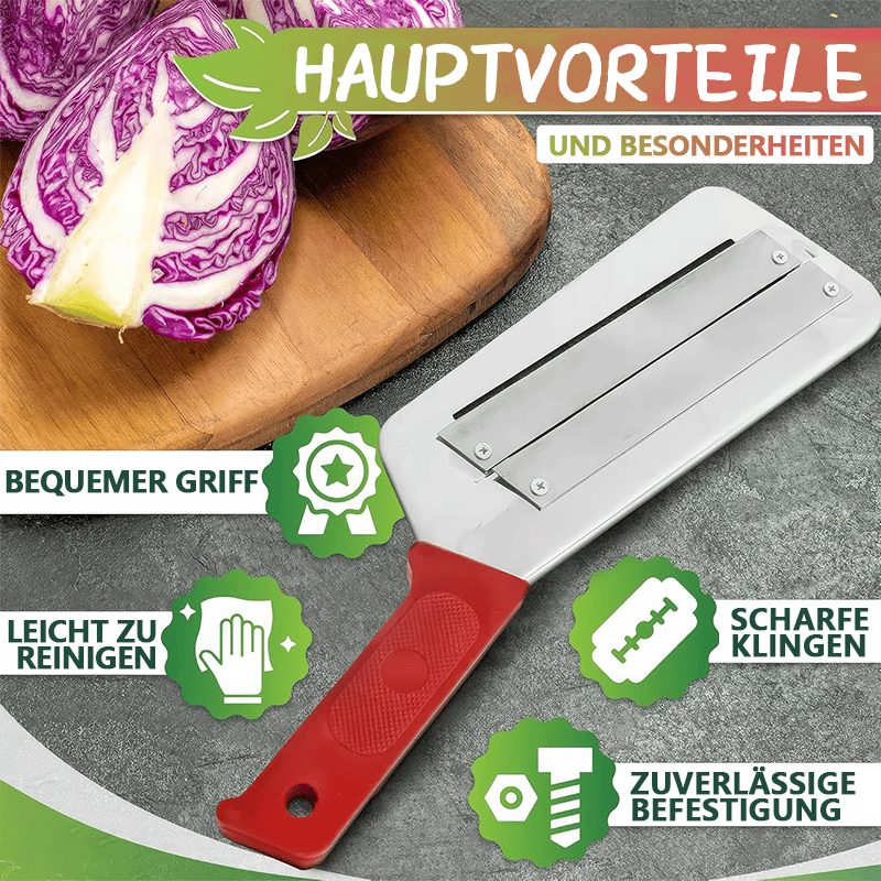 🔥🔪 Edelstahl-Schreddermesser – Sparen Sie Zeit und Energie beim Kochen!⏳