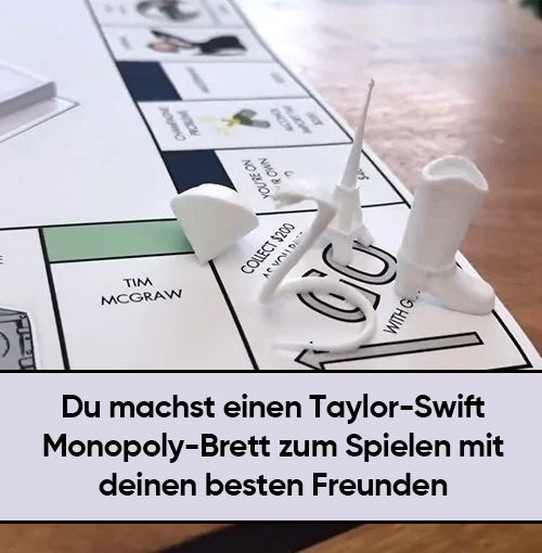 Gluschwein - SWIFTOPOLY – TS „Swiftie“ Monopoly-Brettspiel