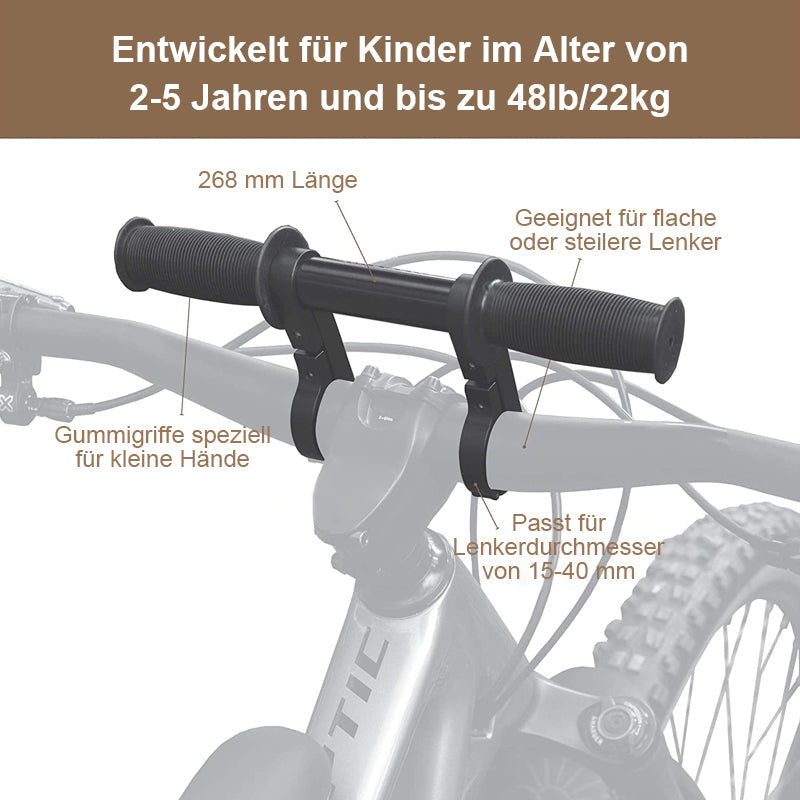 Gluschwein - Frontmontierter Kinderfahrradsitz Armlehnen