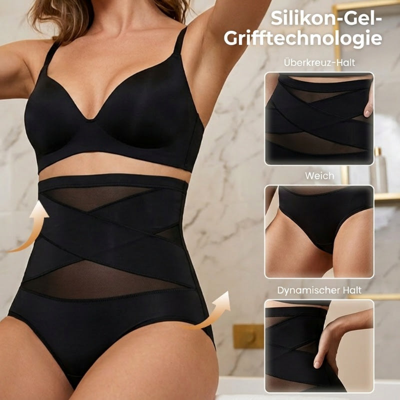 🌸Letzter Tag – Kaufe 1 erhalte 3 gratis!✨Hoch taillierte Formhose in Übergröße mit Bauchstraffung