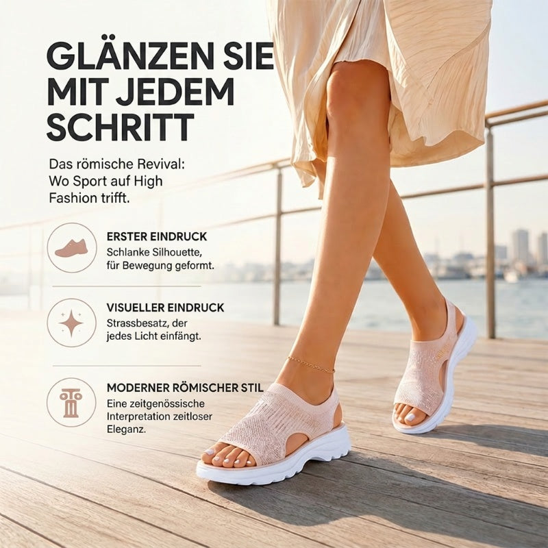 🔥🔥 Atmungsaktive Plateau-Sandalen aus Mesh für Damen