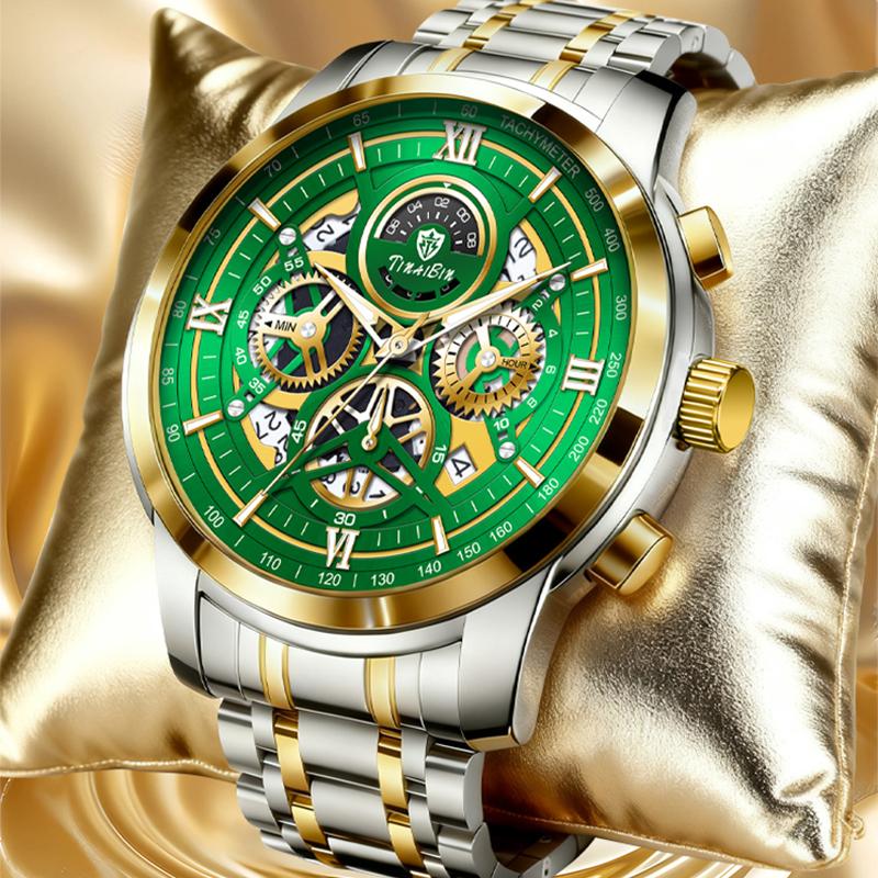 TINAIBIN Neue Multifunktionale Luxusuhr für Herren