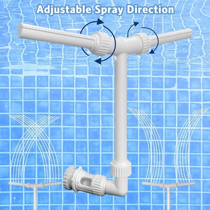 Gluschwein - HypnoMist™ – Verwandeln Sie Ihren Poolbereich in eine kühle, farbenfrohe nächtliche Oase