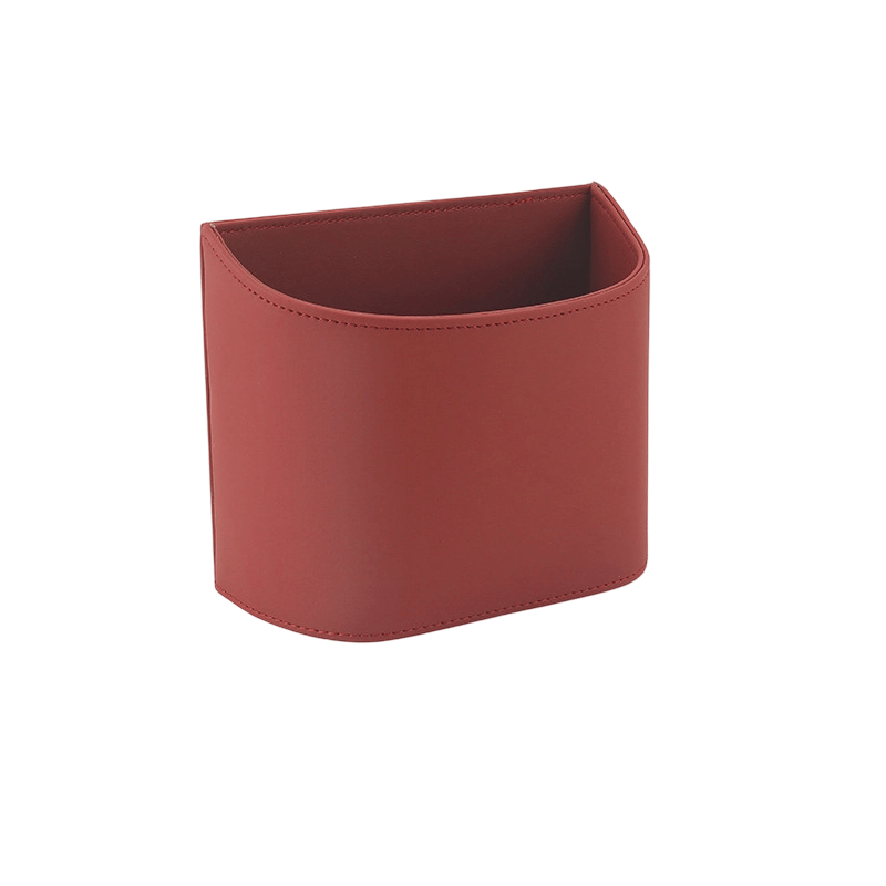 PU Leather Car Door Cup Holder