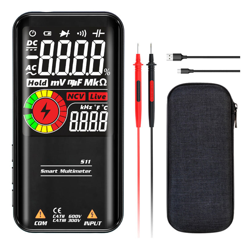 Gluschwein - Allzweck-Digitalmultimeter Schwarz