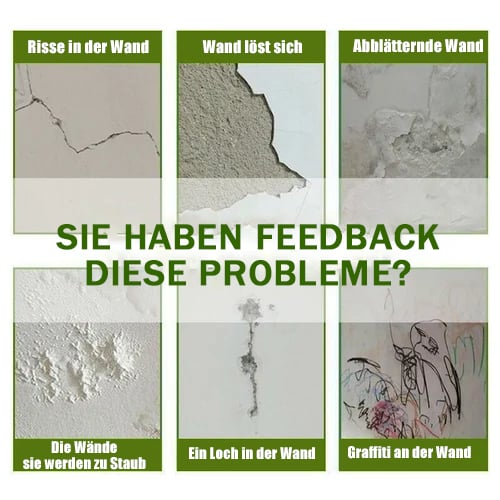 🛠️ KAUFE 2, ERHALTE 1 GRATIS! 🔥 Ungiftiges Mittel zum Ausbessern von Wänden – Füllt Risse & Löcher, Leicht Zu Verarbeiten & Ideal Für Schnelle, Saubere Reparaturen Zu Hause 🏠