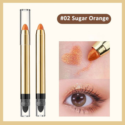 🔥Solange der Vorrat reicht 40 % Rabatt!🎉Metallic-Glitzer-Lidschattenstift