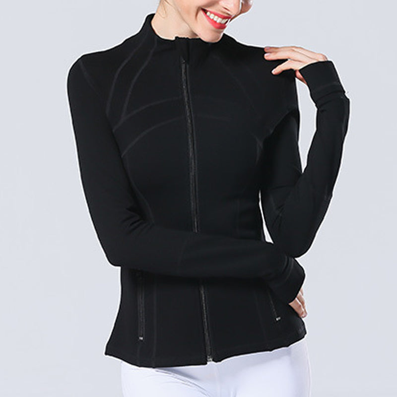 Chaqueta deportiva elástica para mujer.