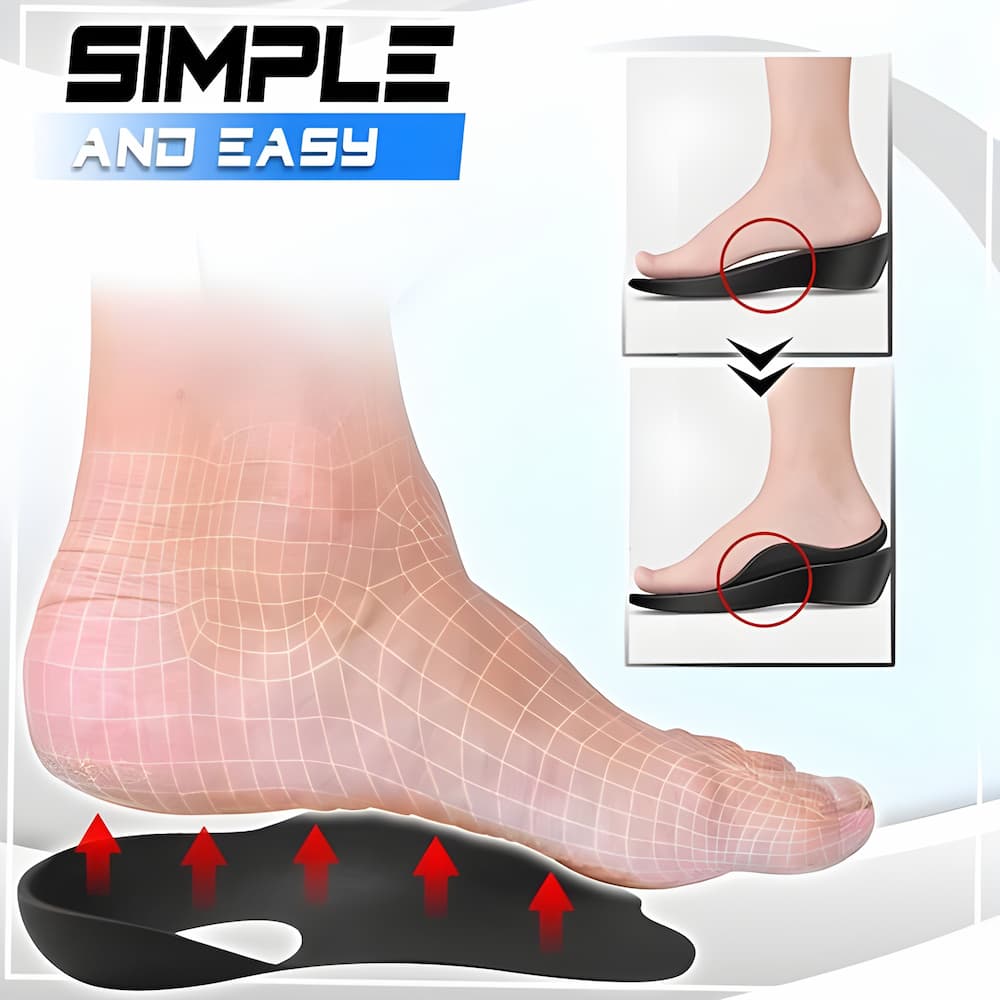 FlatSoles - Orthopädische Plattfuß-Einlagen